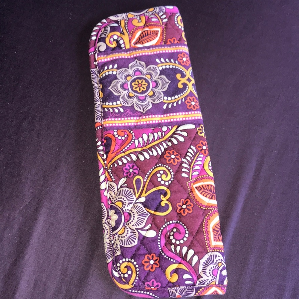 Vera Bradley Flat Iron Sleeve Cover Safari Sunset